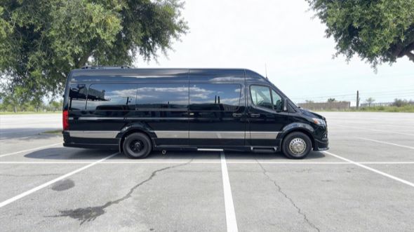 bakersfield private event sprinter van rental