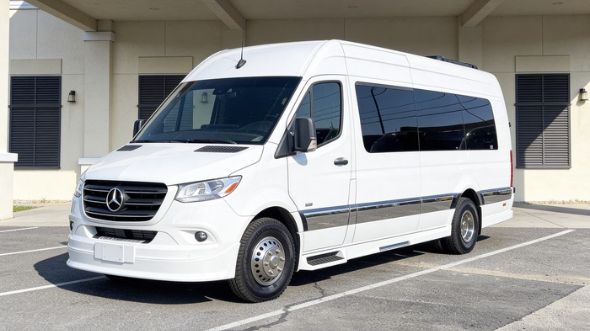 bakersfield wedding sprinter van rental