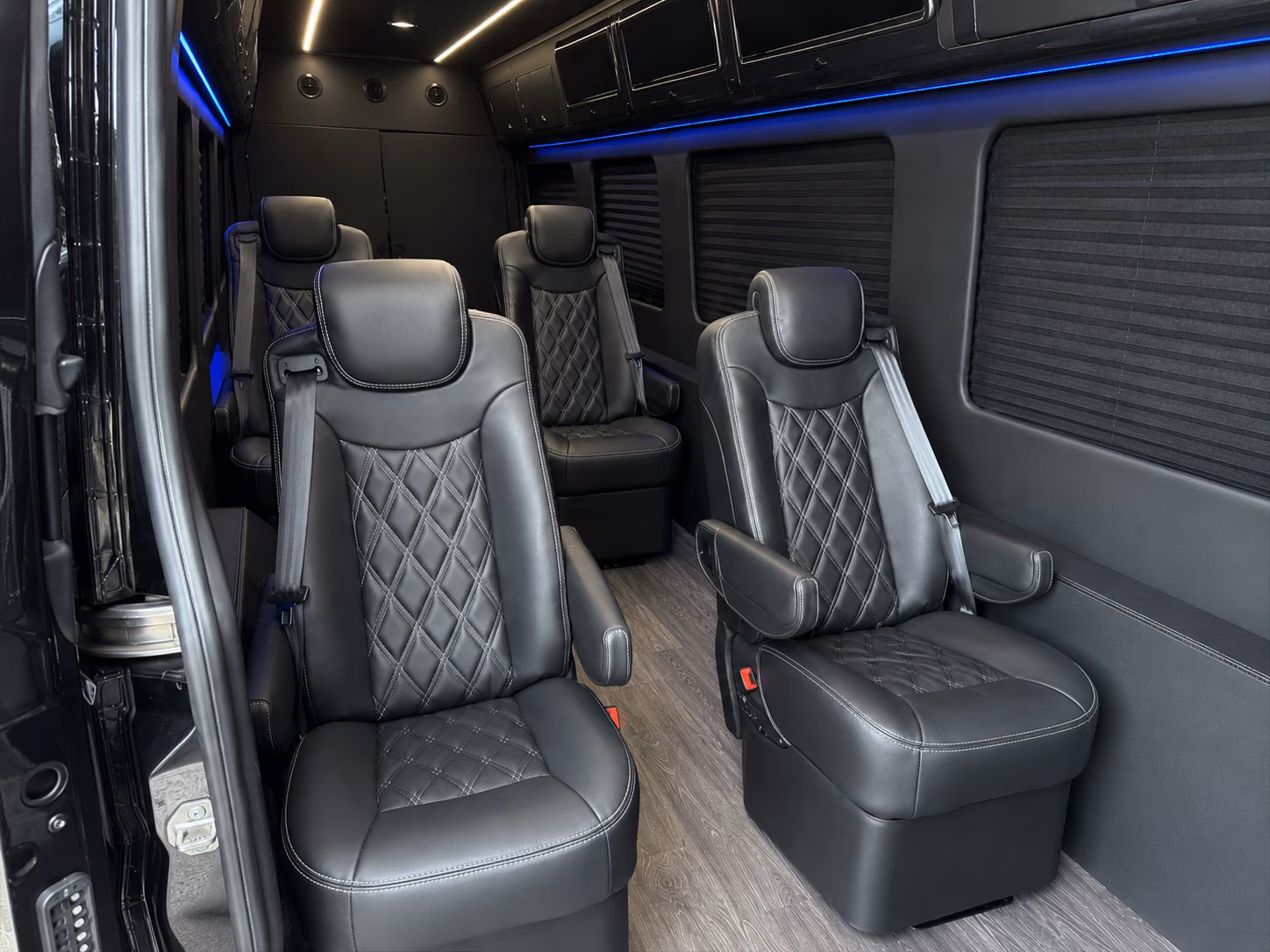 bakersfield 20 passenger sprinter van interior