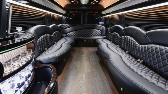 sprinter limousine inside bakersfield